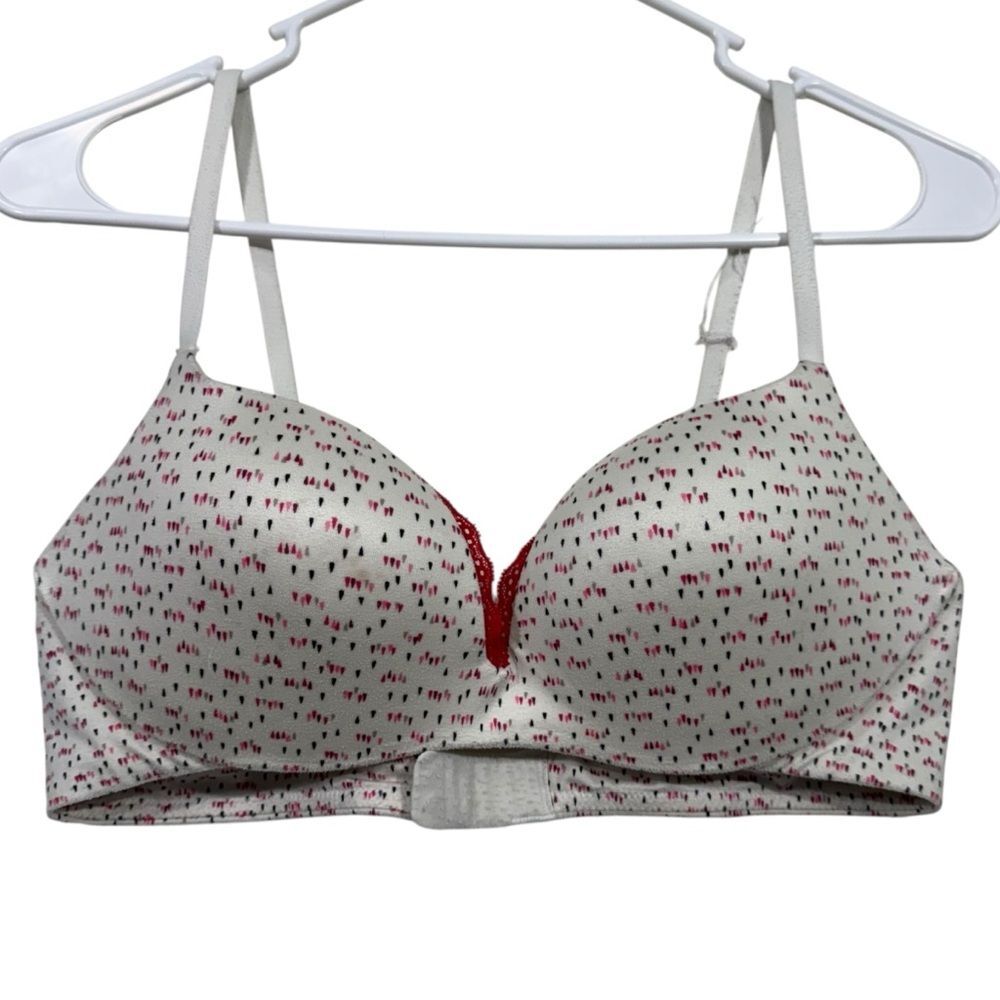 Victoria's Secret 36B Patterned Plunge Bra